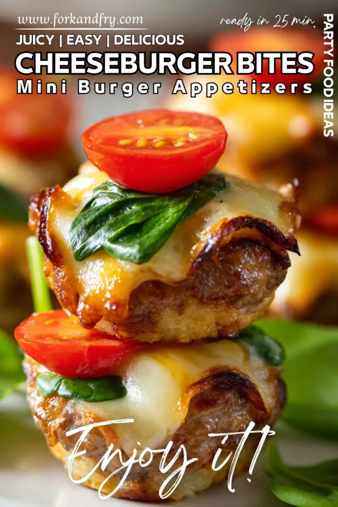 Cheeseburger Bites for Game Day