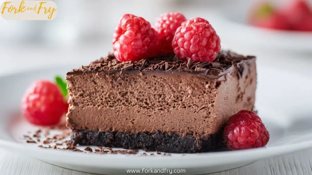 Dark Chocolate Raspberry Cake