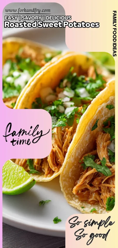 Dump u0026amp; Go Crockpot Tacos – Taco Night Simplified” “Easy dump‑and‑go slow cooker chicken taco filling in a white bowl, ready for tortillas and toppings.”