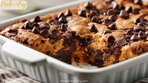 Peanut Butter Earthquake Cake