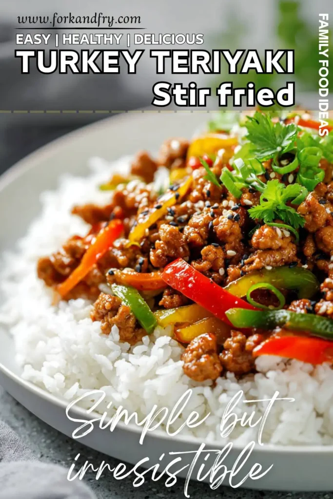 Easy 30-Minute Teriyaki Turkey Stir Fry