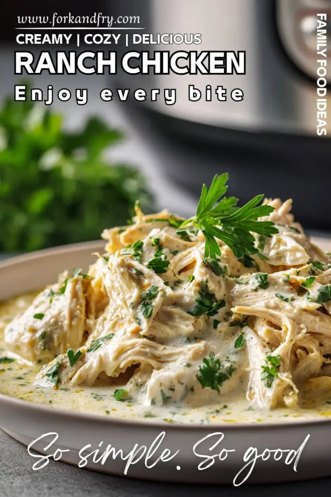 Easy Slow Cooker Ranch Chicken Easy Slow Cooker Ranch Chicken