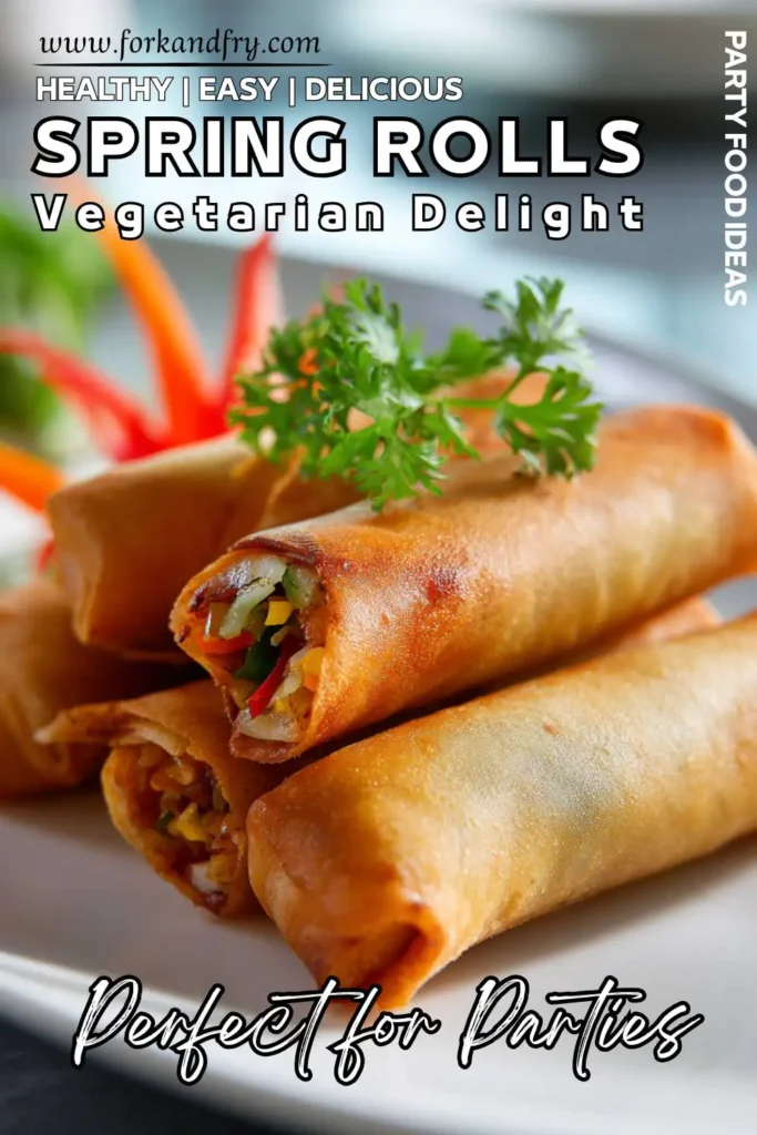 Easy Spring Roll Recipe Easy Spring Roll Recipe – Vegetarian Delight