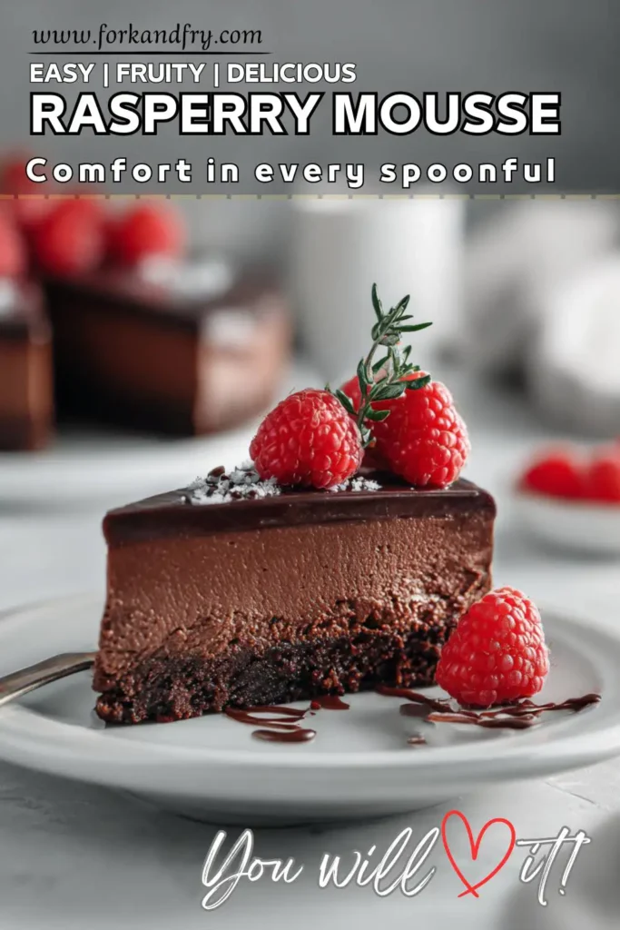 Elegant Chocolate Mousse Layer Cake