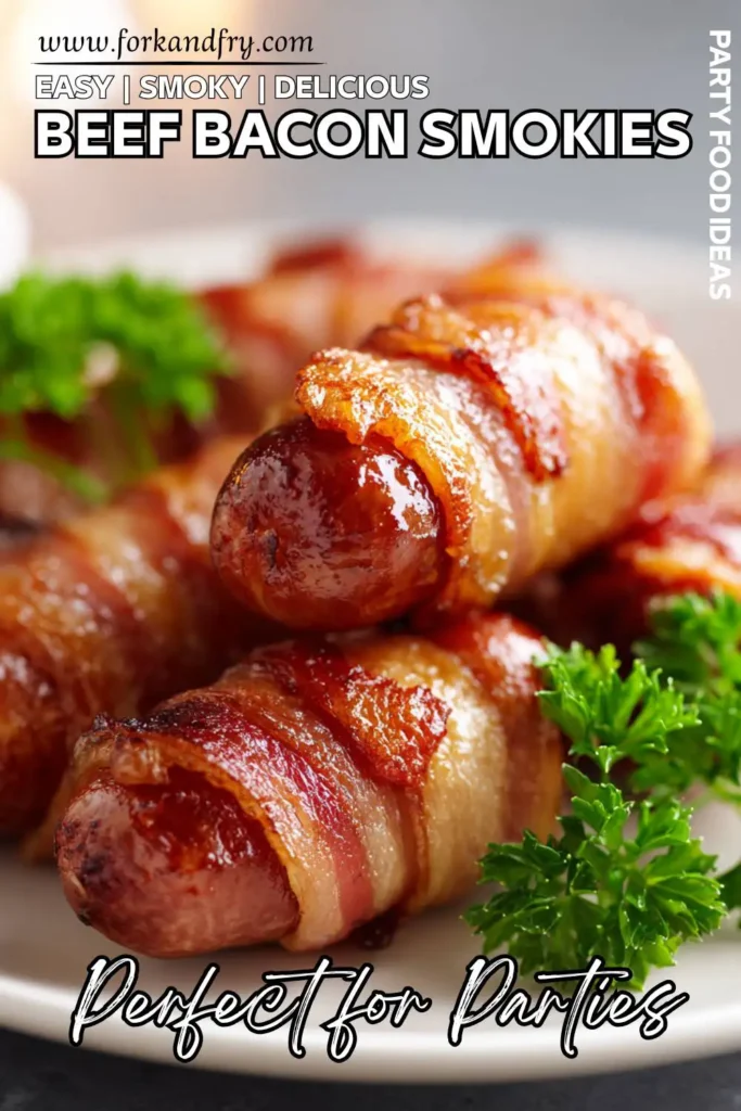 Fall Party Favorite: Beef Bacon Smokies