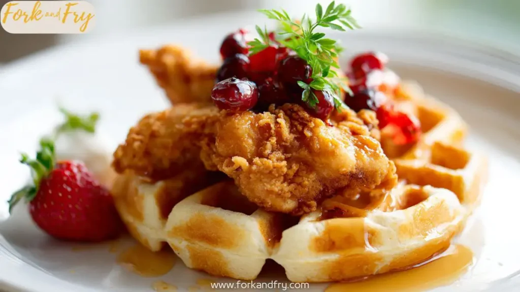 Mini Chicken & Waffle Bites