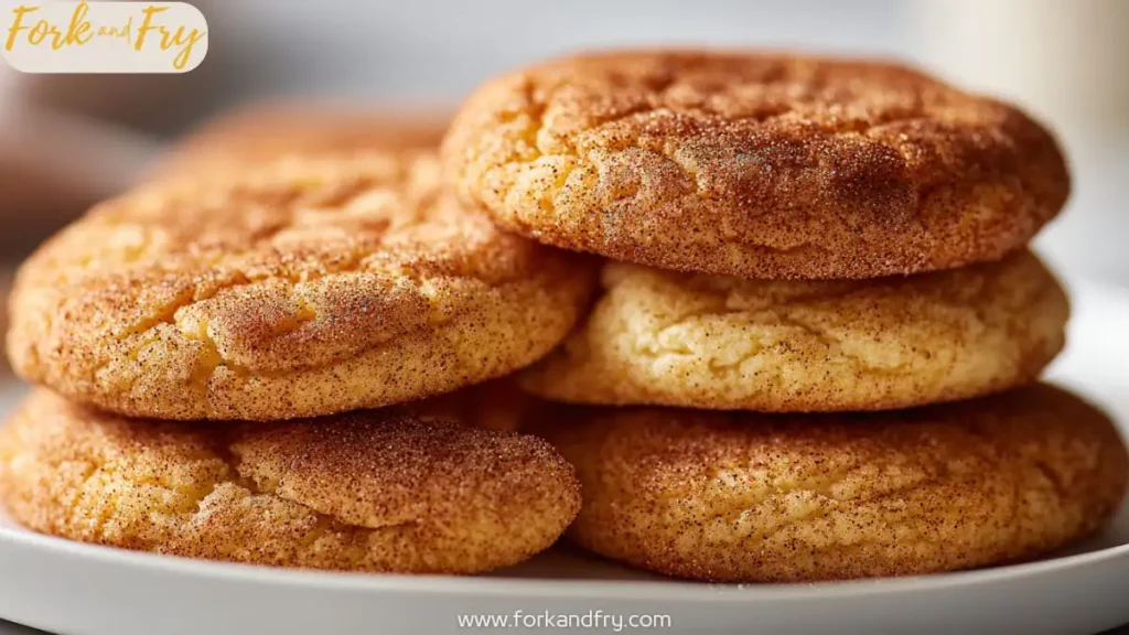 Chewy Snickerdoodle Cookies