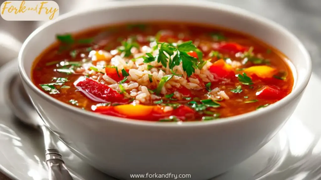 Vegan Stuffed Pepper Soup