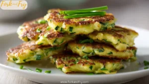 Crispy Zucchini Fritters – Easy & Cheesy Snack Idea