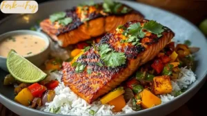 Chili Lime Salmon Bowls