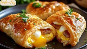 Sausage Egg and Cheese Roll-Ups