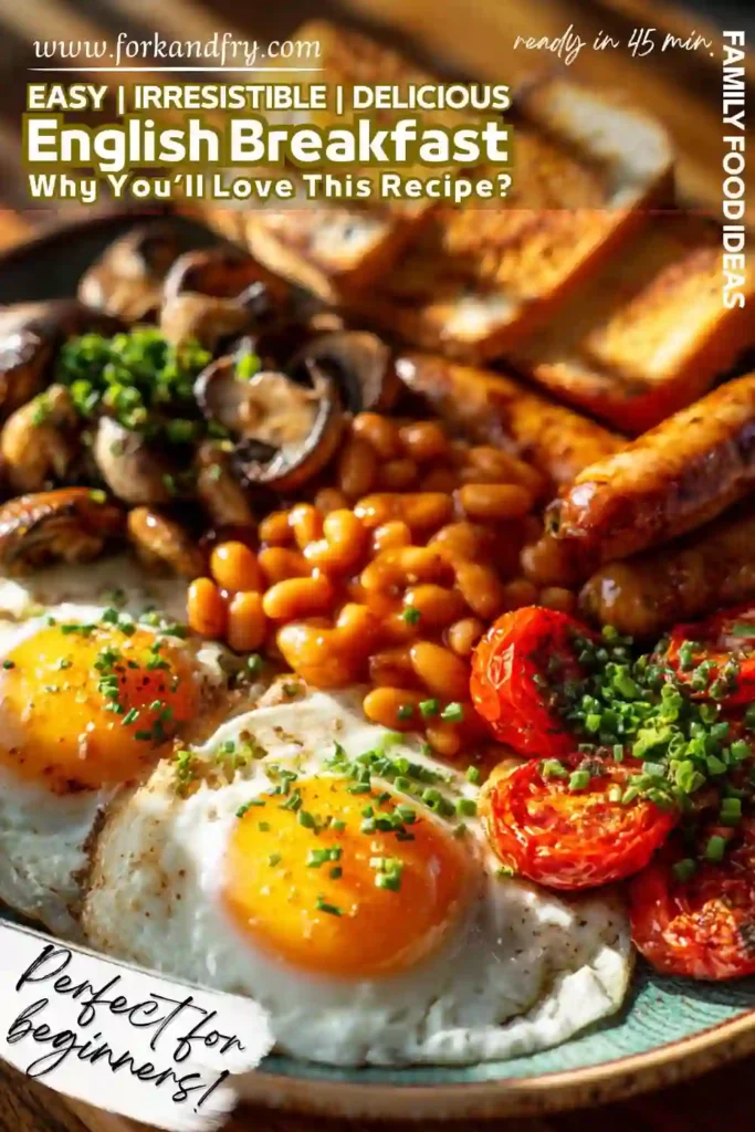 How to Make a Full English Breakfast at Home full english breakfast with eggs sausage toast mushrooms beans and tomatoes