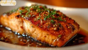Honey Garlic Glazed Salmon
