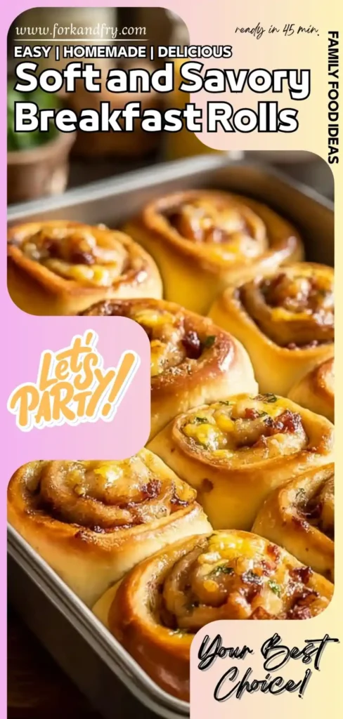 Soft and Savory Breakfast Rolls Recipe soft and golden breakfast rolls with cheese and herbs in a baking pan