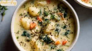 Healthy Rotisserie Chicken Gnocchi Soup