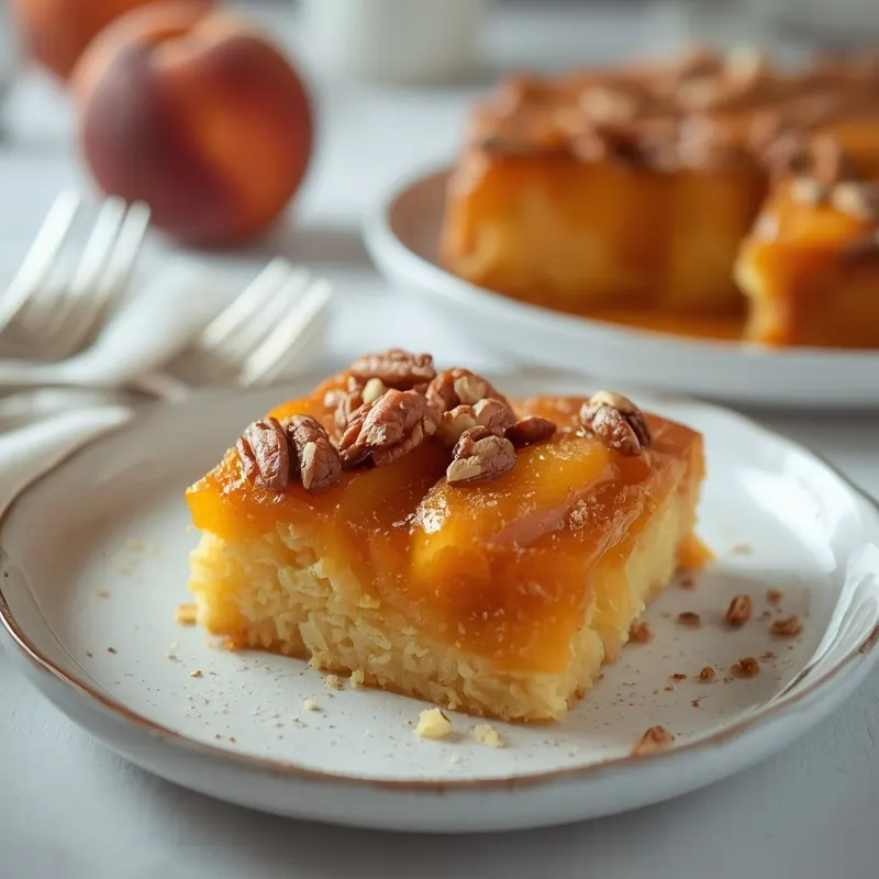 Quick Peach Dump Cake for Last Minute Desserts Quick Peach Dump Cake for Last Minute Desserts