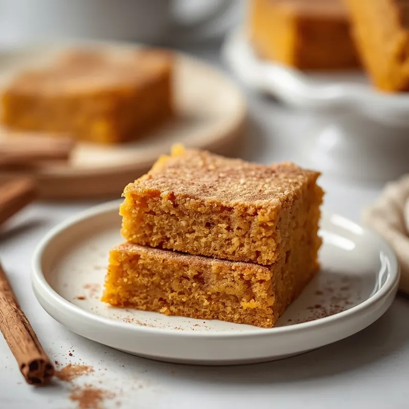 Soft Pumpkin Snickerdoodle Bars Soft Pumpkin Snickerdoodle Bars